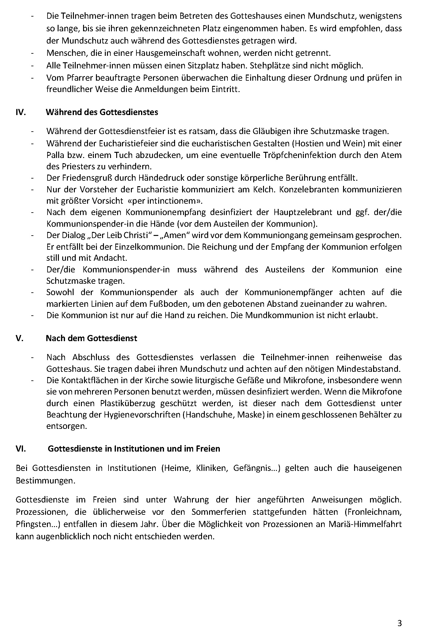 20200526 Schutzkonzept des Erzbistums Luxemburg zur Durchführung öffentlicher Gottesdienste Endfassung Seite 1